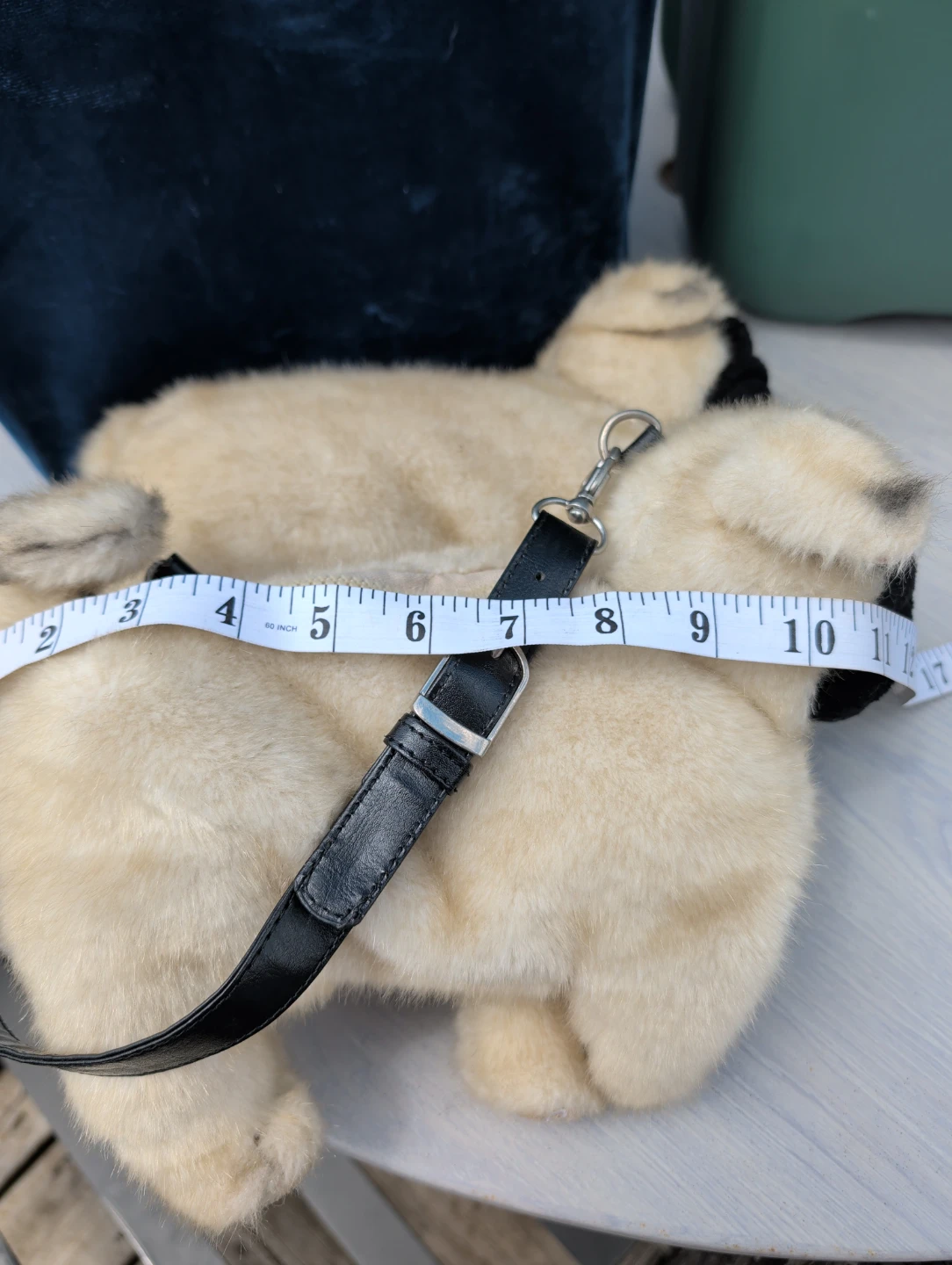 Plush Pug Purse/Bag