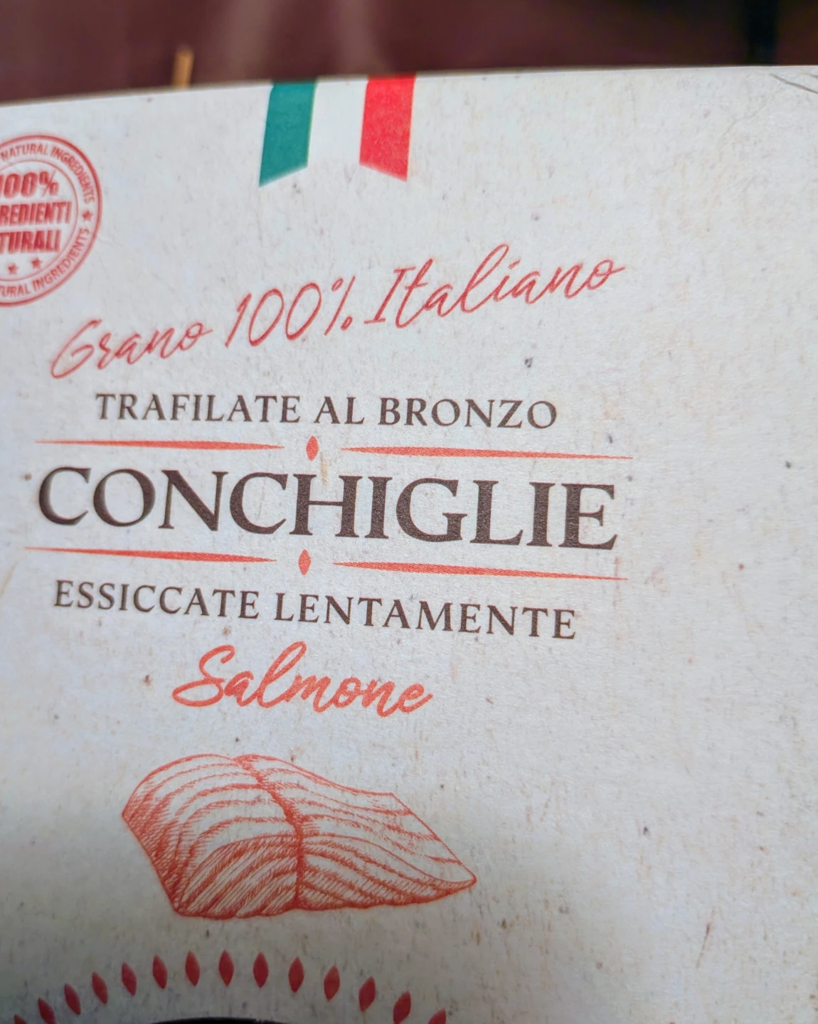 Free  Di Bari Conchiglie Al Salmone Pasta - 250g ⚽ - photo 5