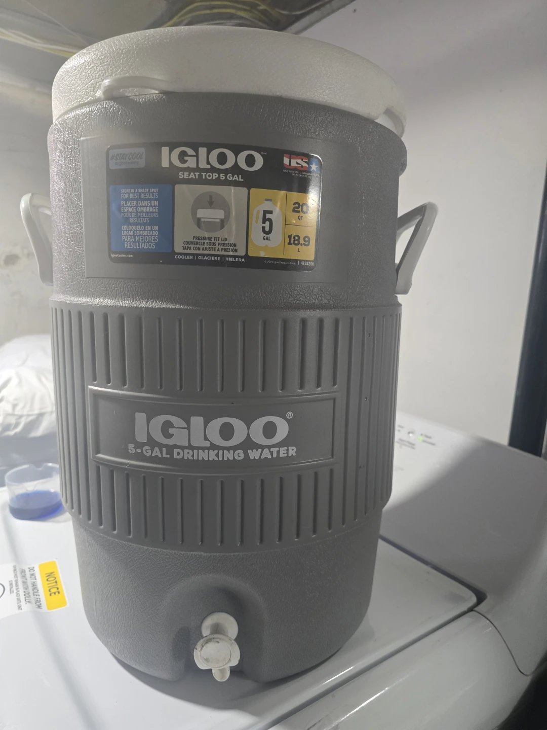 Igloo 5-Gallon Drinking Water Cooler