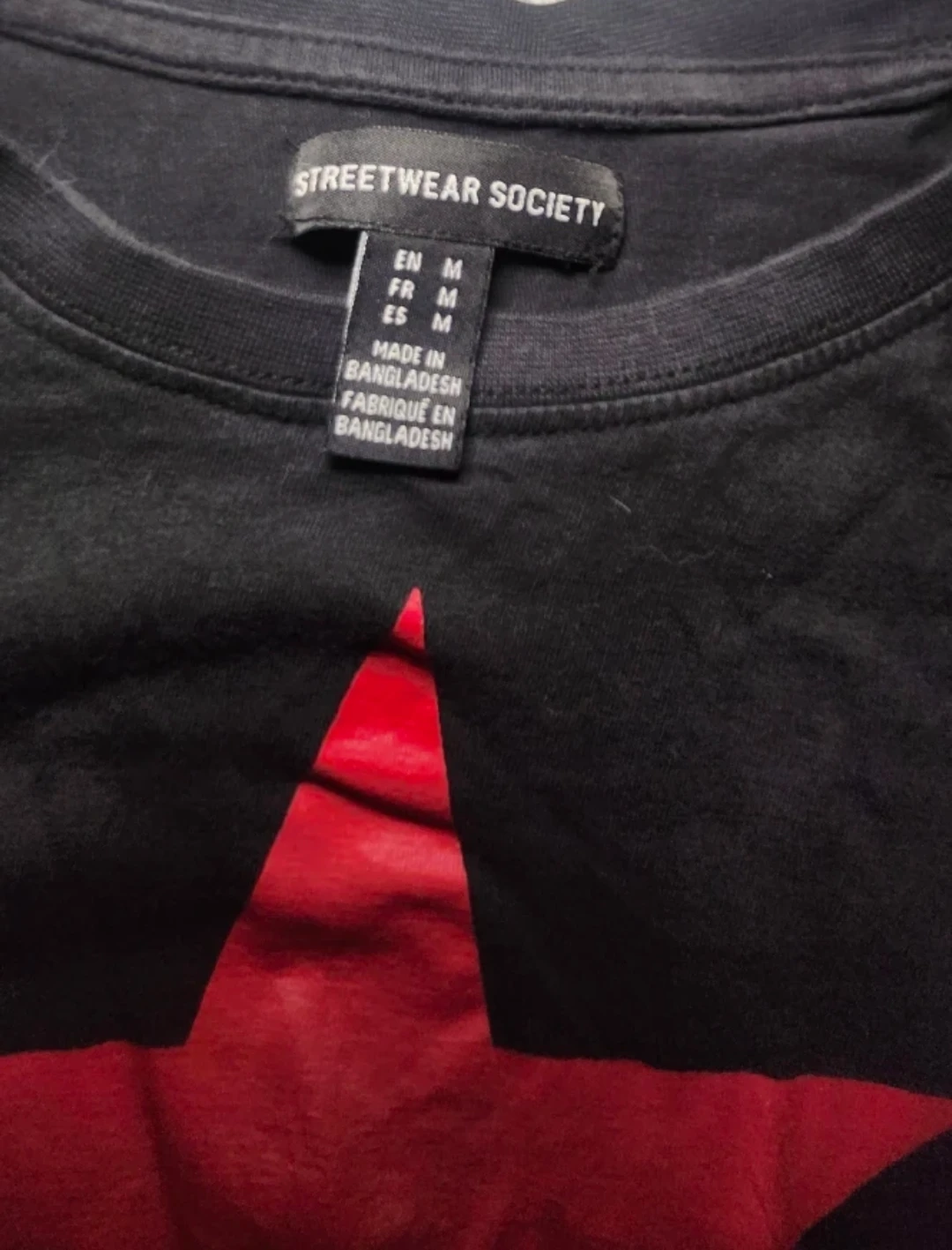 Streetwear Society Black Star T-Shirt - photo 2