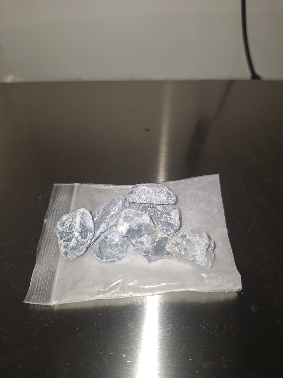 Blue Celestite Crystals