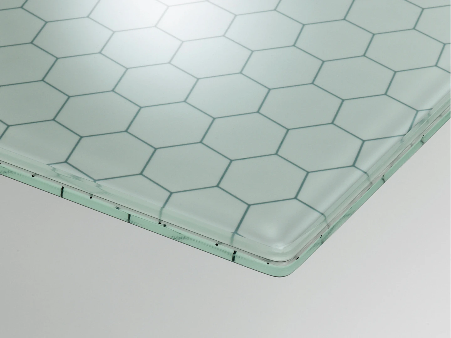 IKEA GLASHOLM Tabletop - Honeycomb Pattern - photo 2