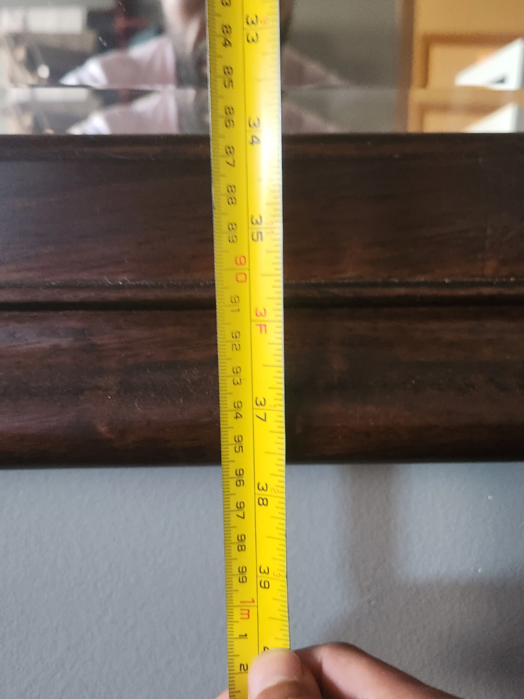 Wooden Framed Mirror - photo 3