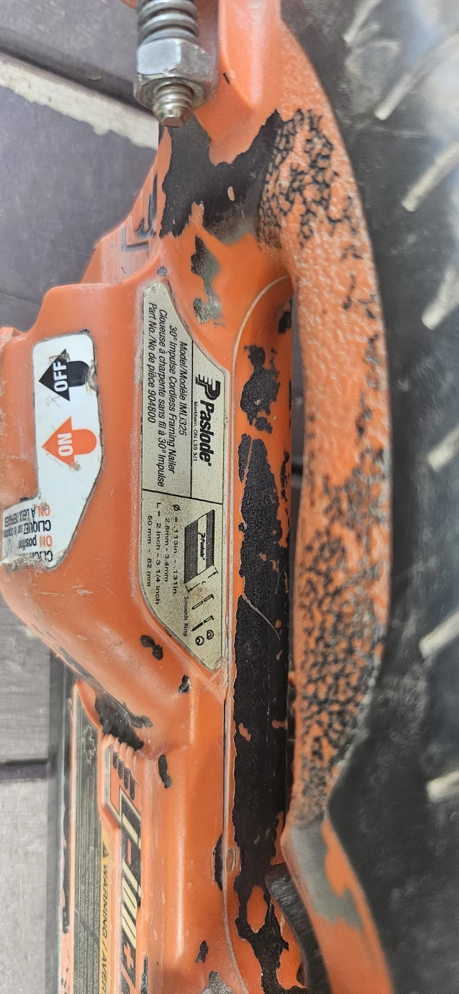 Paslode Impulse framing nailer - photo 3