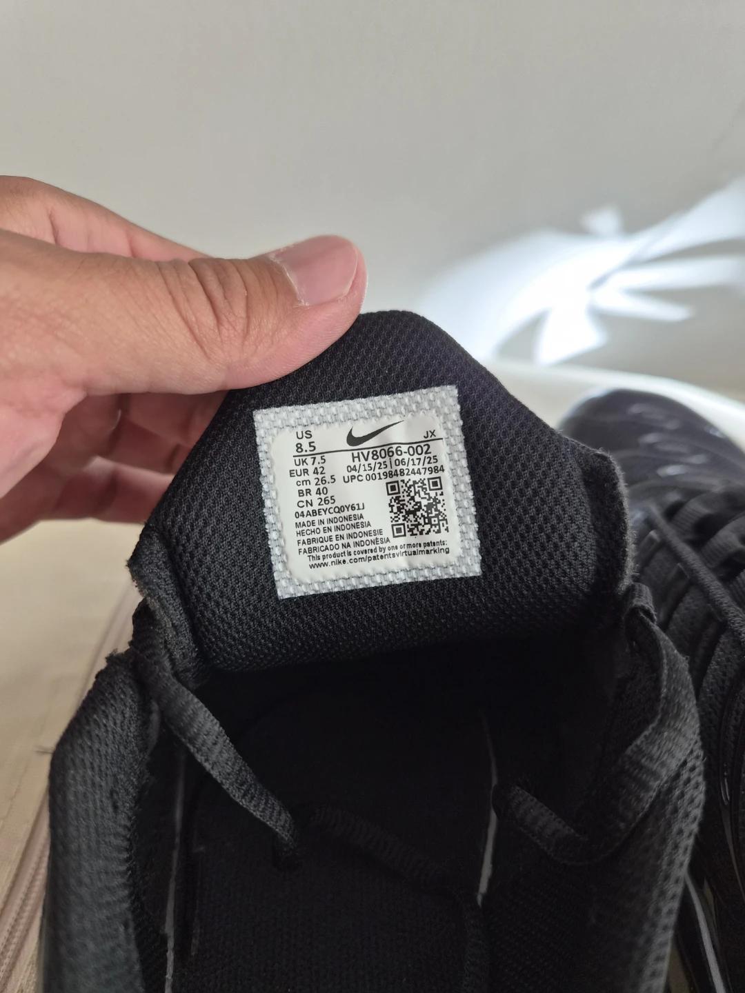 NIKE AM PLS OG RFLT-BK/SL/BK — Size 8.5 - photo 5