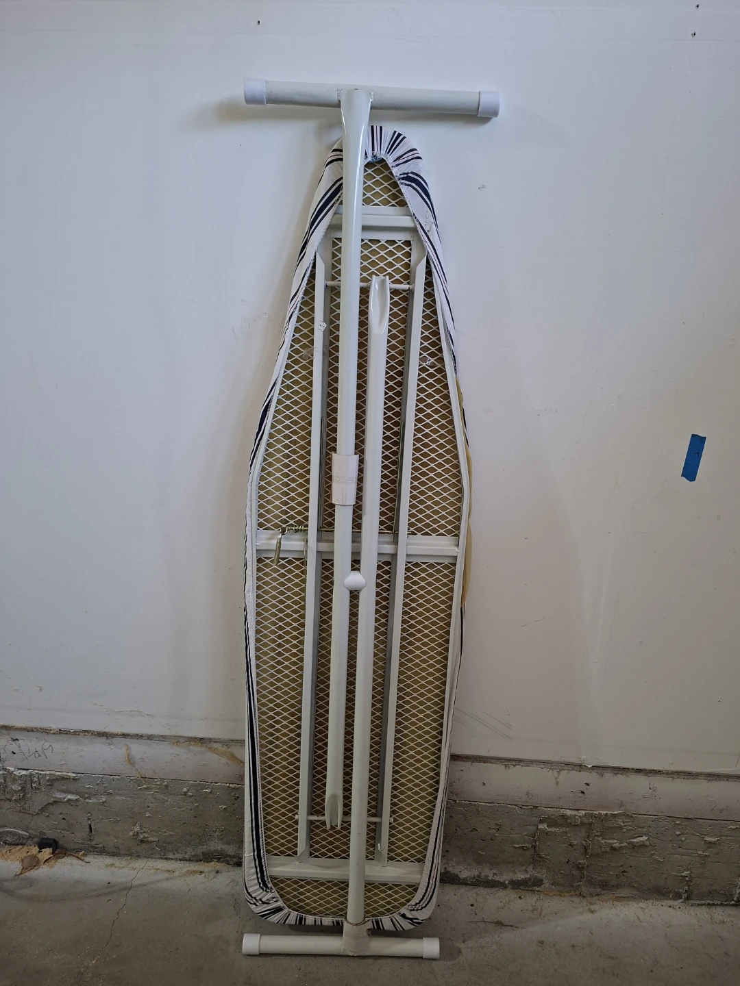 Ironing Board with Pinstripe Cover