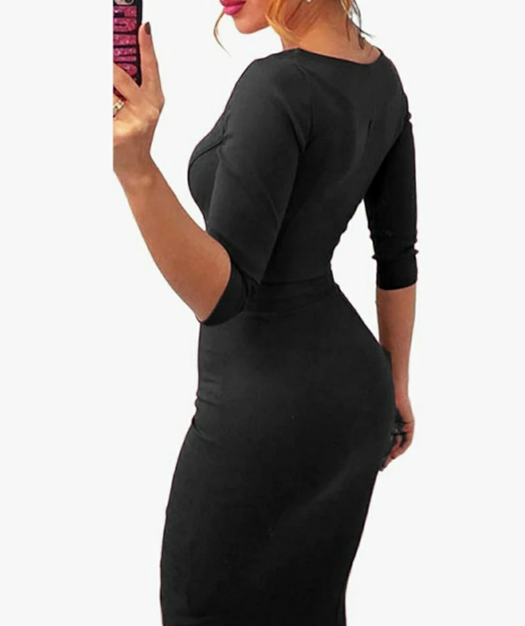 Brand new Lady Midi High Wsist Sexy Dresses Knee - photo 2