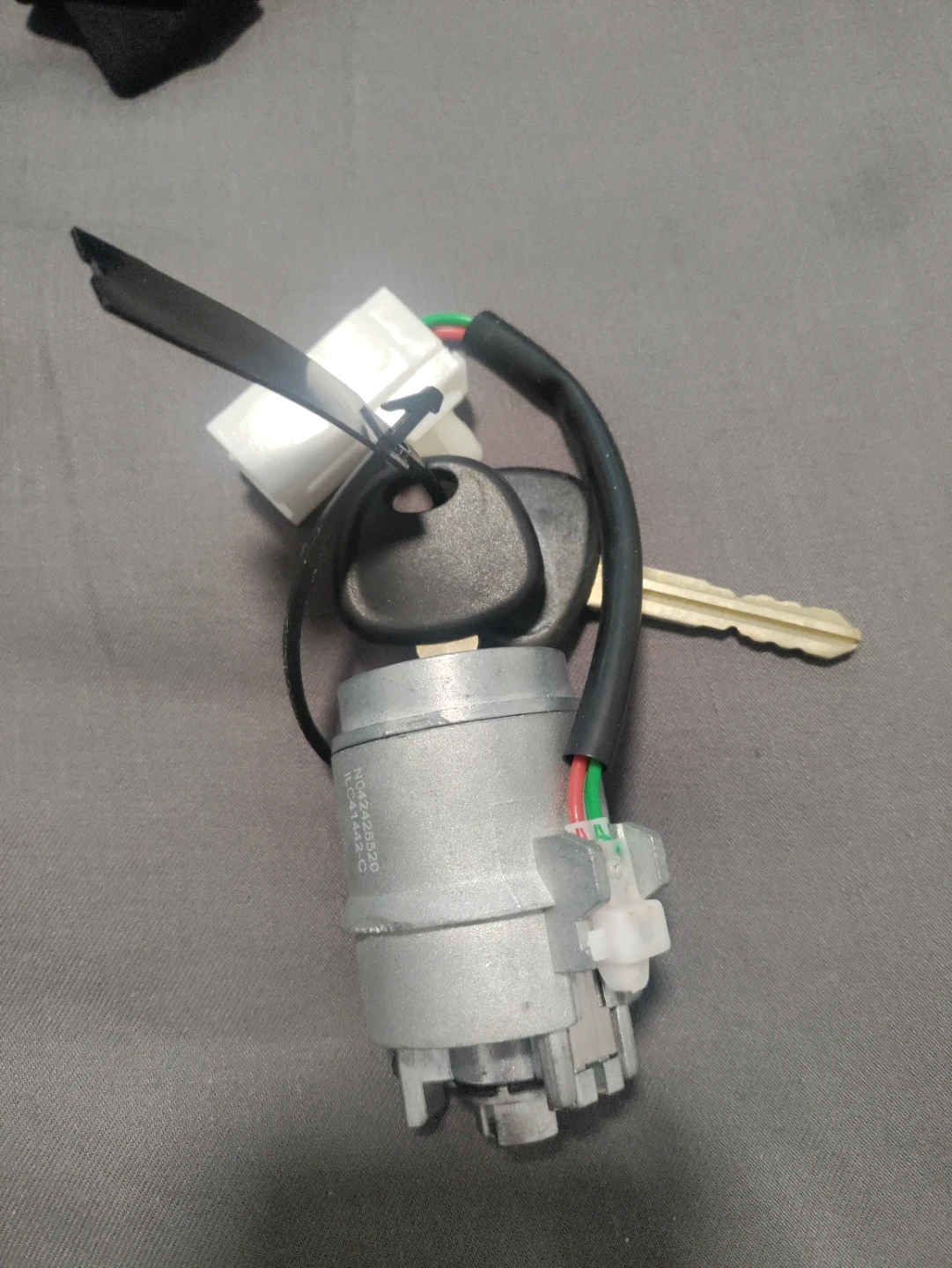 Ignition Switch Lock Cylinder with Keys