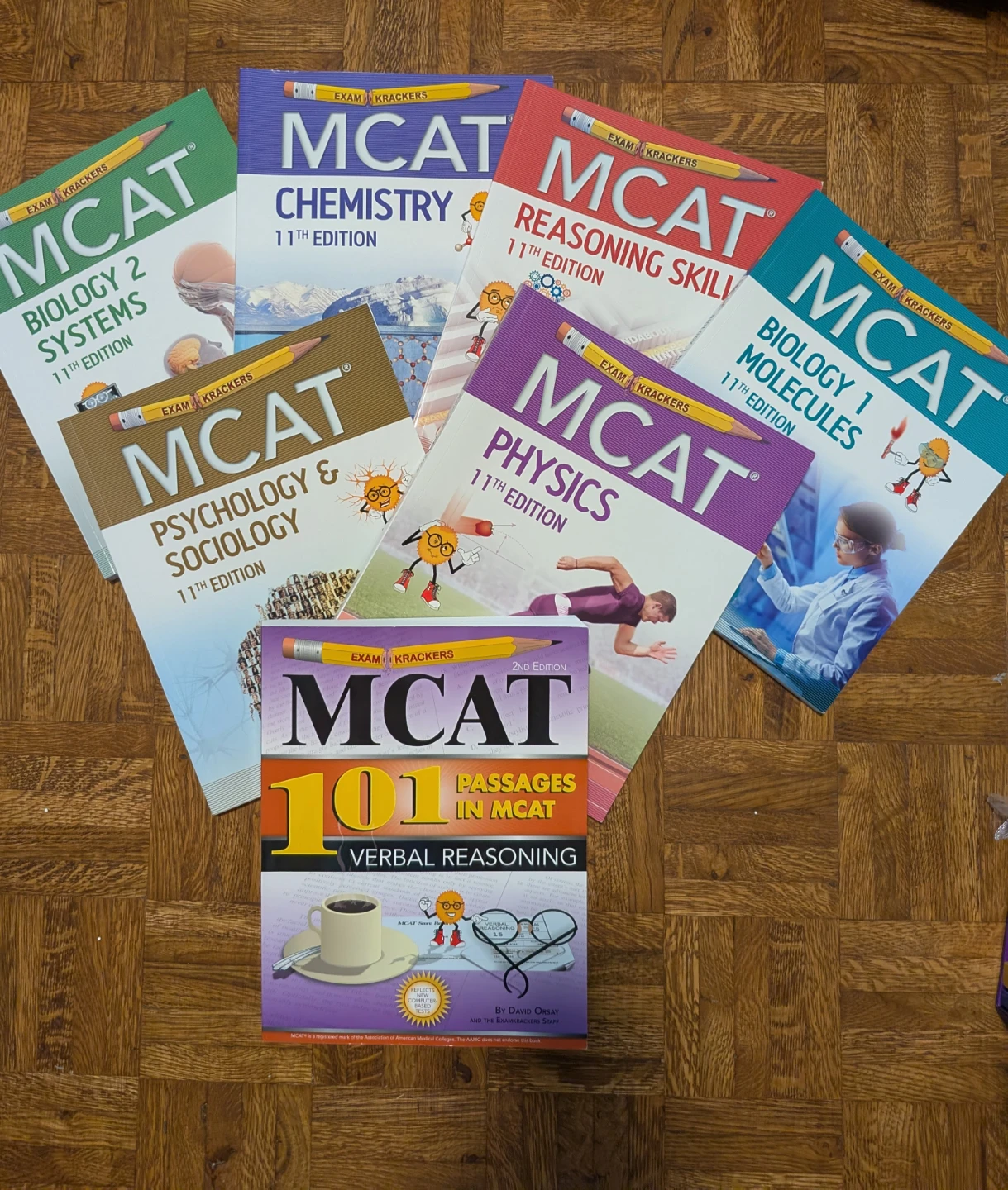 Exam Krackers MCAT Books - 11th & 2nd Editions
