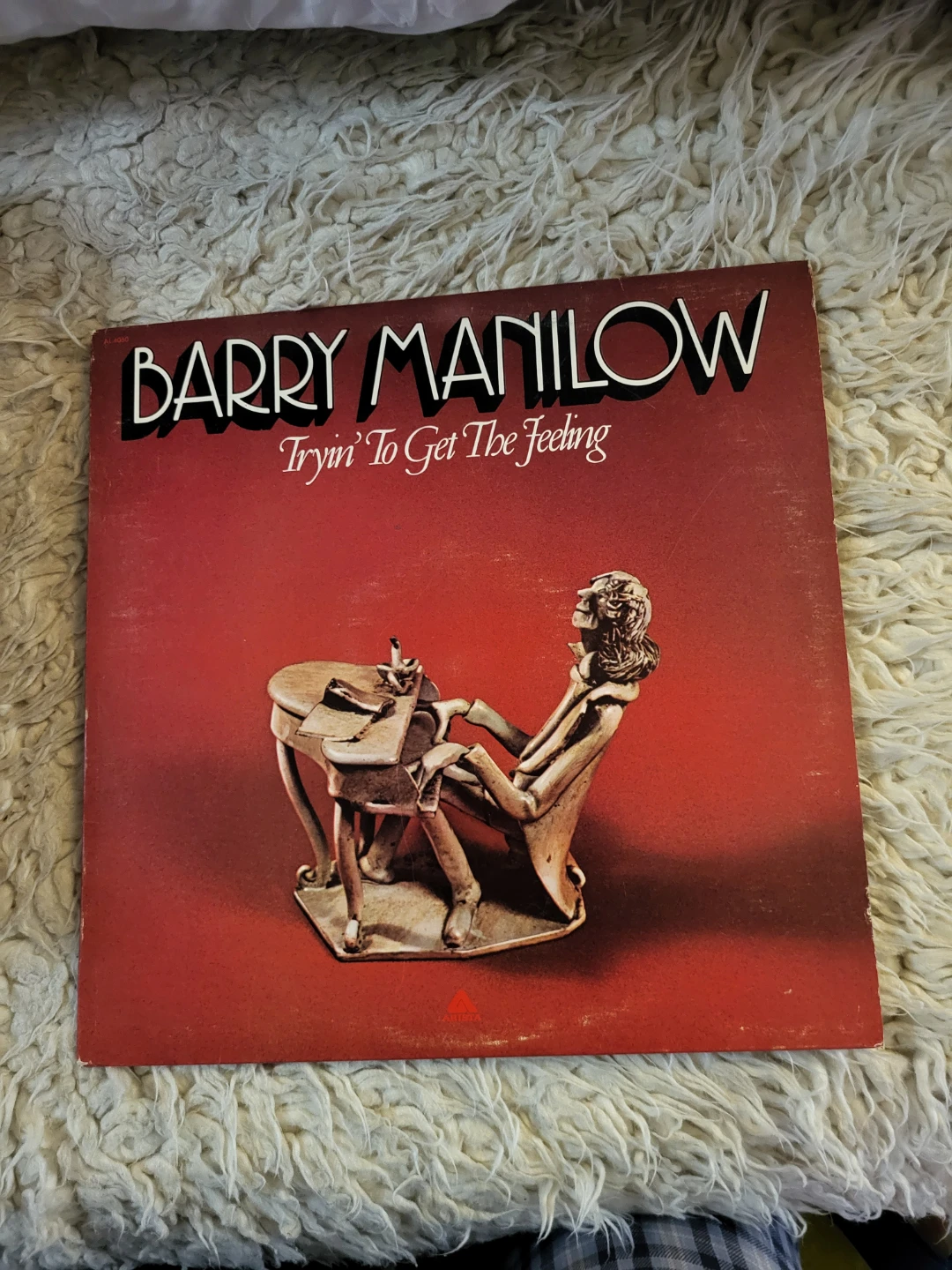 ⚽️ Barry Manilow Tryin' To Get The Feeling Vinyl Record