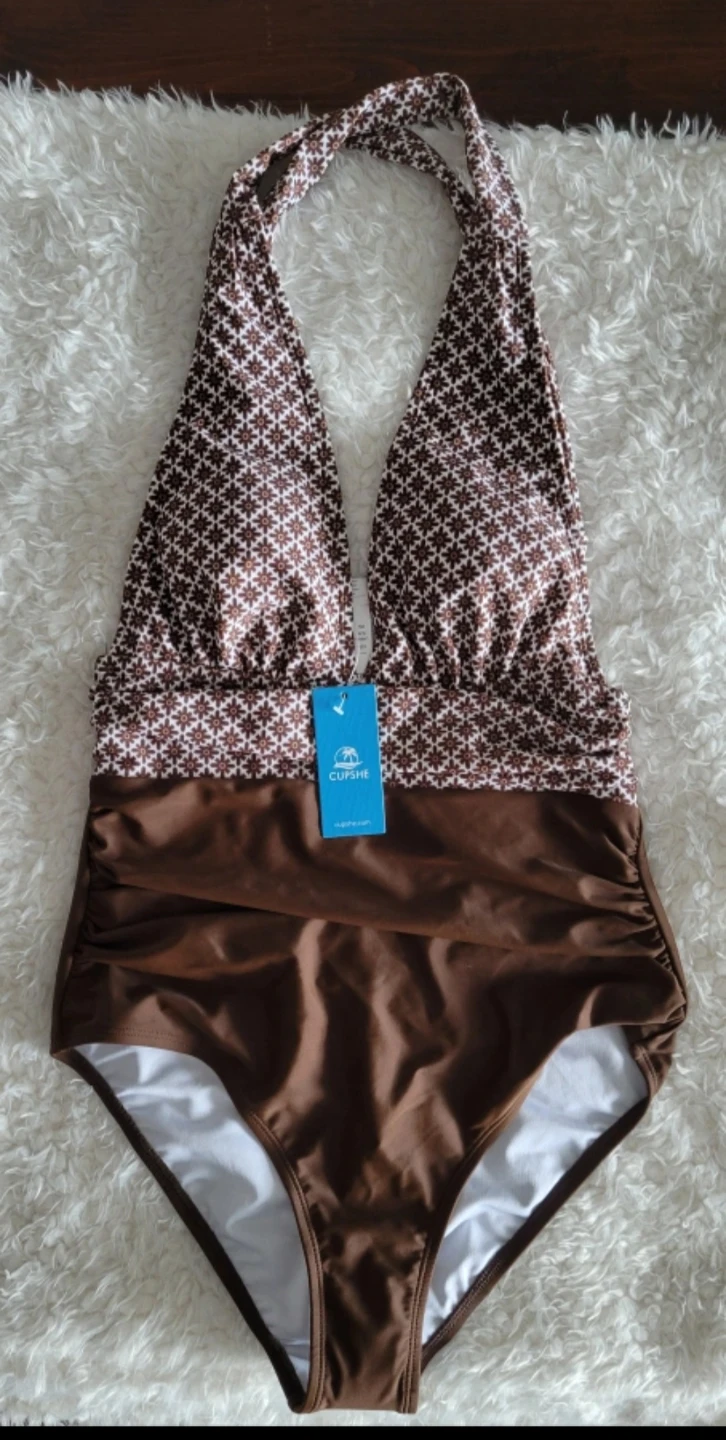 BNWT Halter Neck One-Piece Swimsuit ⚽ - photo 2