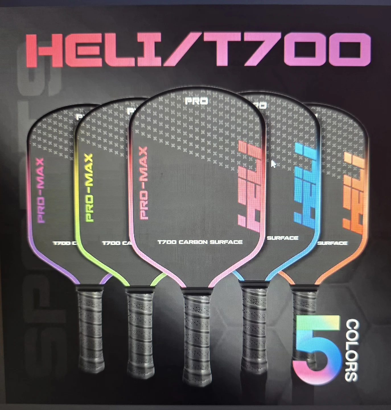 HELIT700 PRO-MAX Pickleball Paddles Set