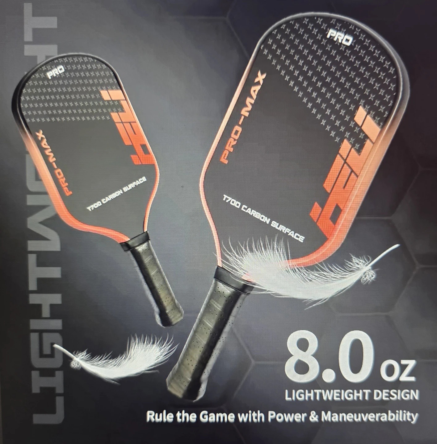 HELIT700 PRO-MAX Pickleball Paddles Set - photo 3