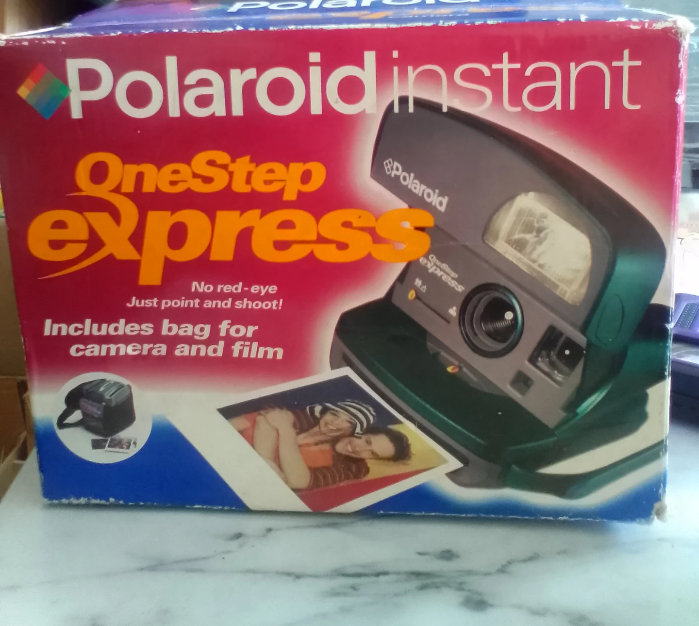 Polaroid OneStep Express Instant Camera with Bag