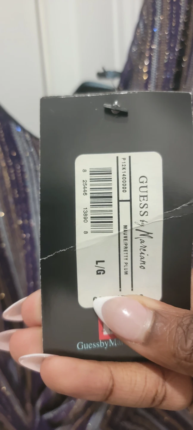 Guess by Marciano Striped Sparkly Dress - photo 3