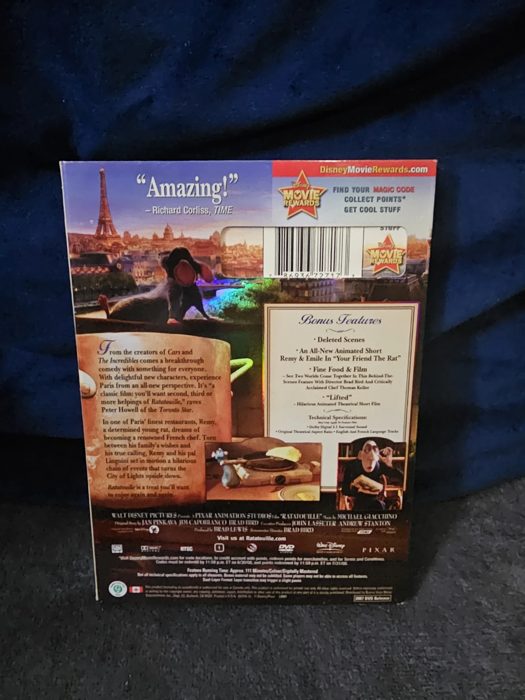 Disney Pixar Ratatouille DVD - photo 4