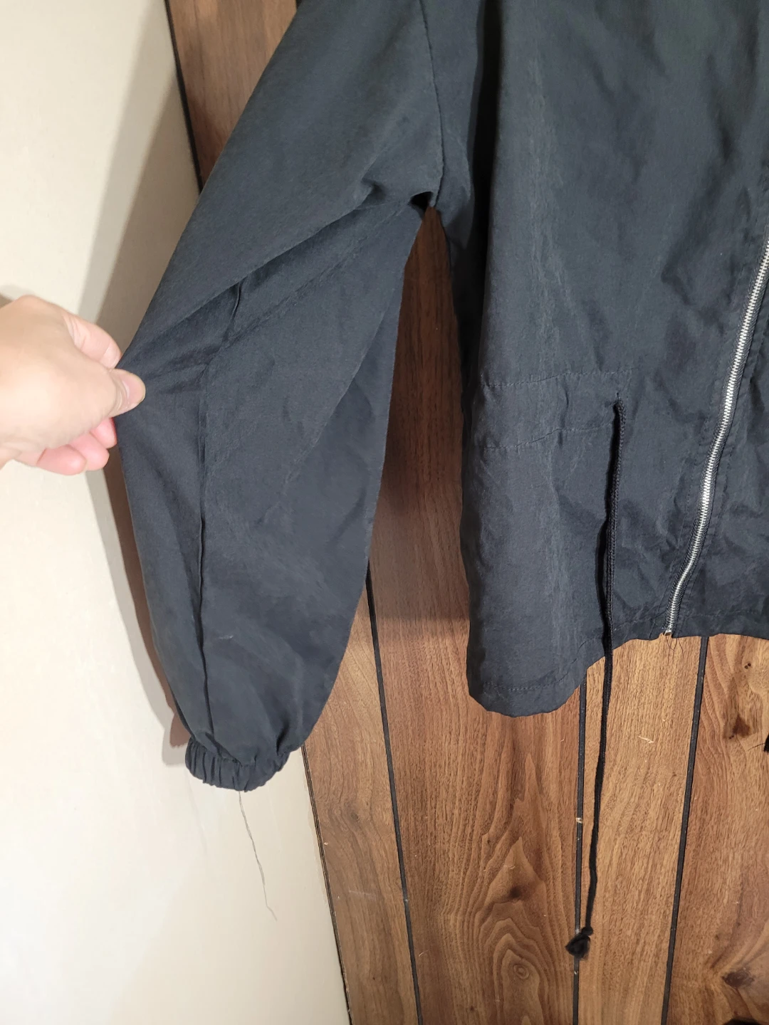 SHEIN Black Hooded Jacket - photo 2