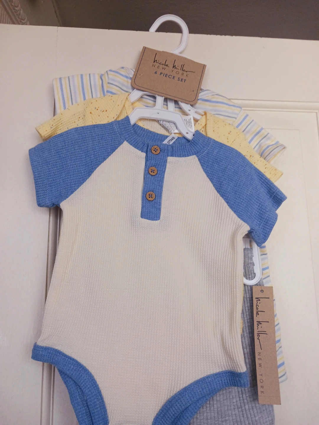 New !! Nicole Miller New York Baby 6 Piece Set