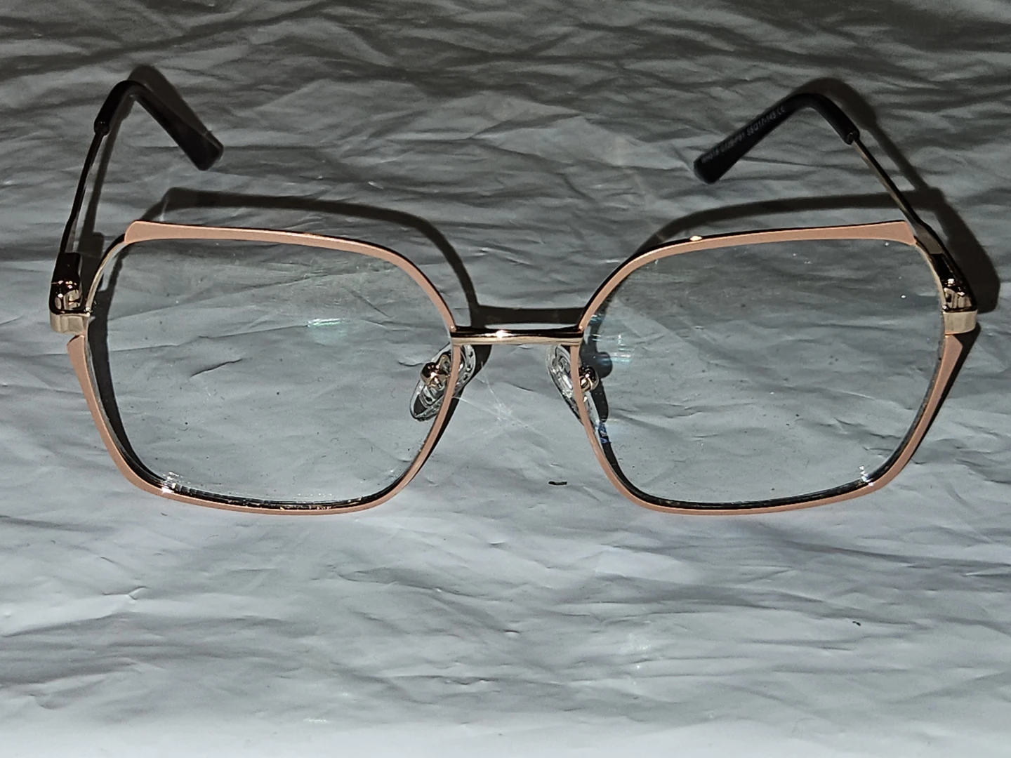 Rose Gold Eyeglasses Frame
