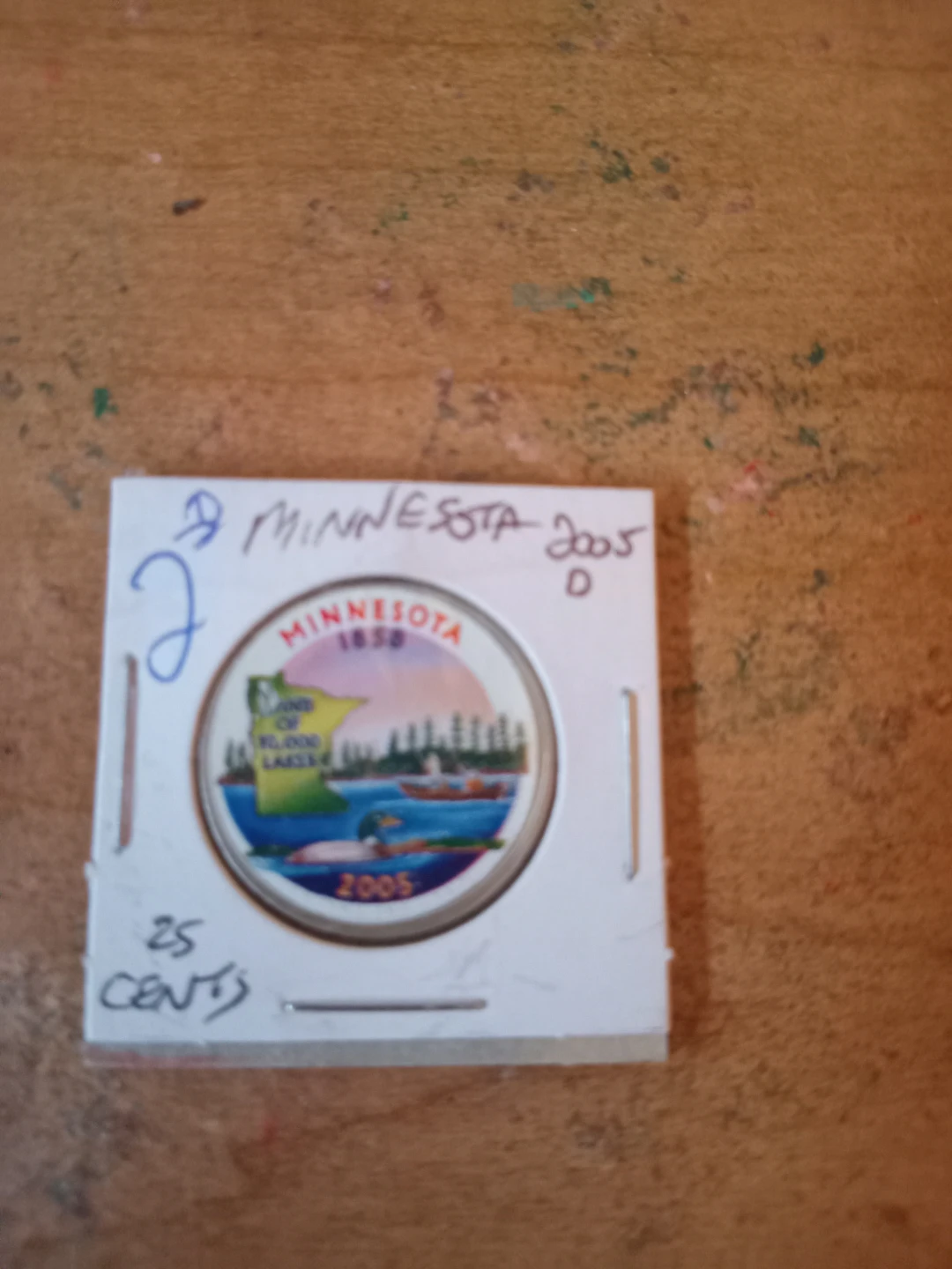 2005 D Minnesota American State Quarter