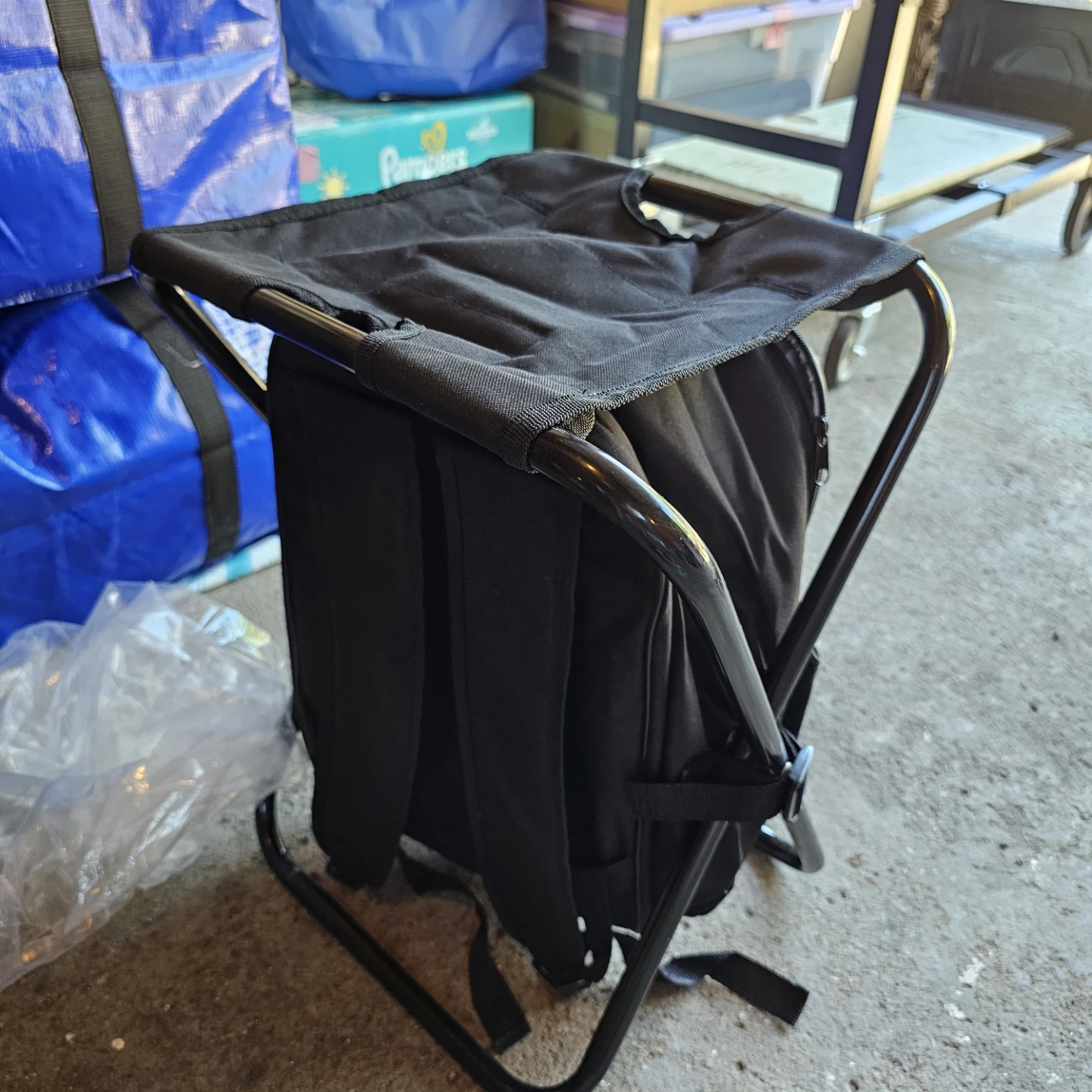 Mopar Black Camping Chair Backpack - photo 2