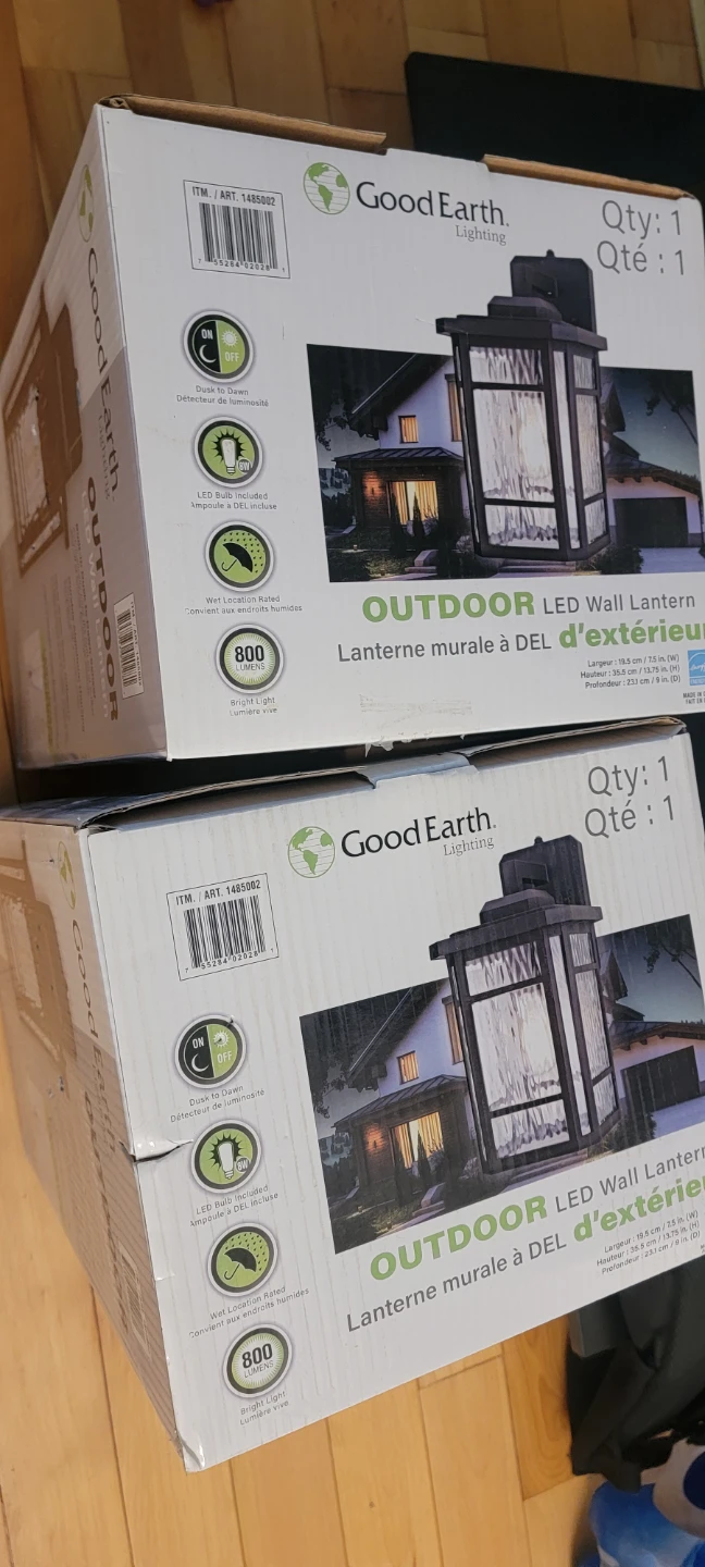 Good Earth Lighting Outdoor LED Wall Lantern - photo 2