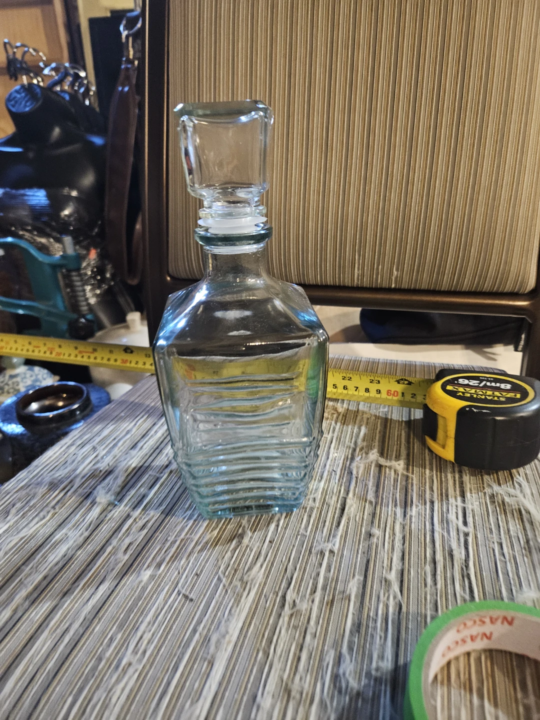 Jade 800ml Glass Decanter Bottle - photo 2