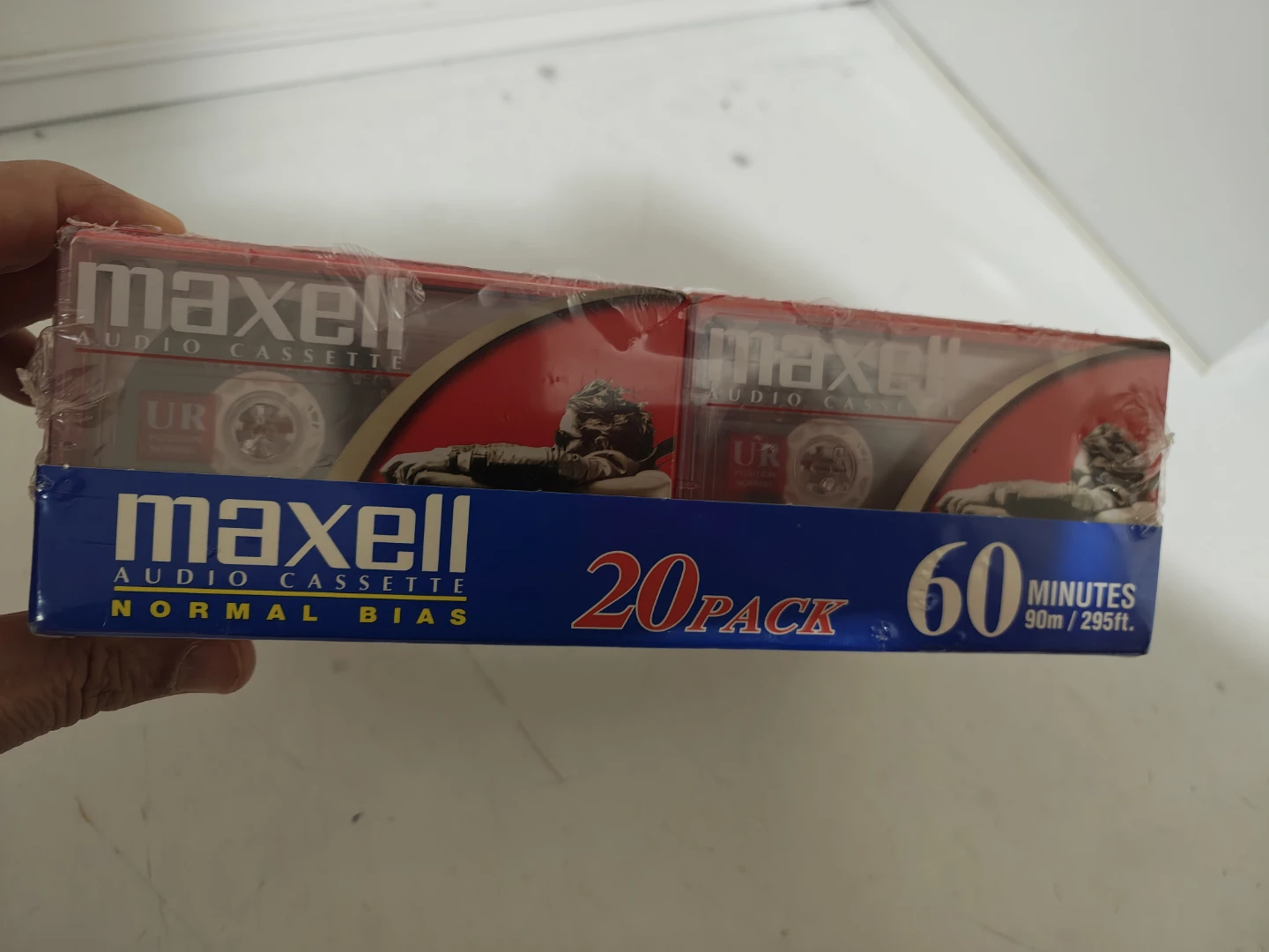 Maxell UR 60 Audio Cassette Tapes - 20 Pack