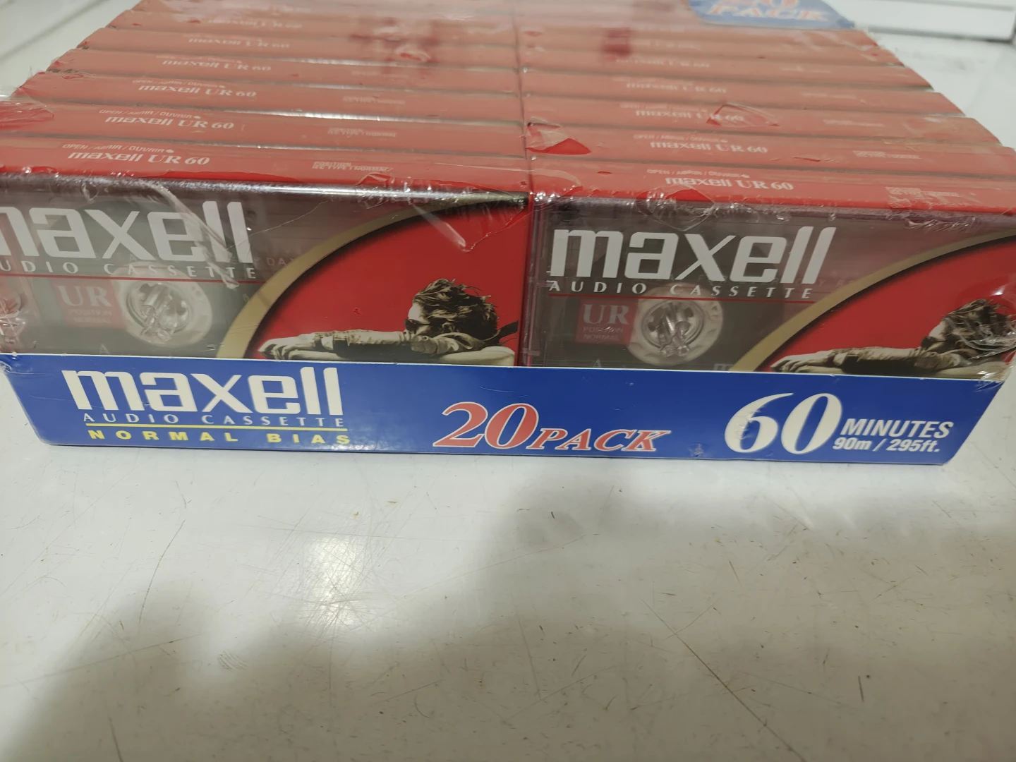 Maxell UR 60 Audio Cassette Tapes - 20 Pack - photo 2
