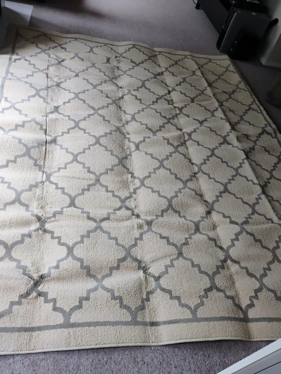 Area Rug - Beige/Grey