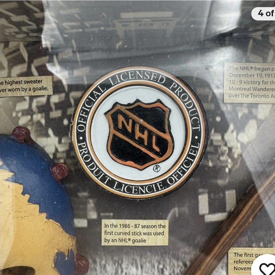 Toronto Maple Leafs Hockey Clock Shadow Box Memorabilia - photo 5