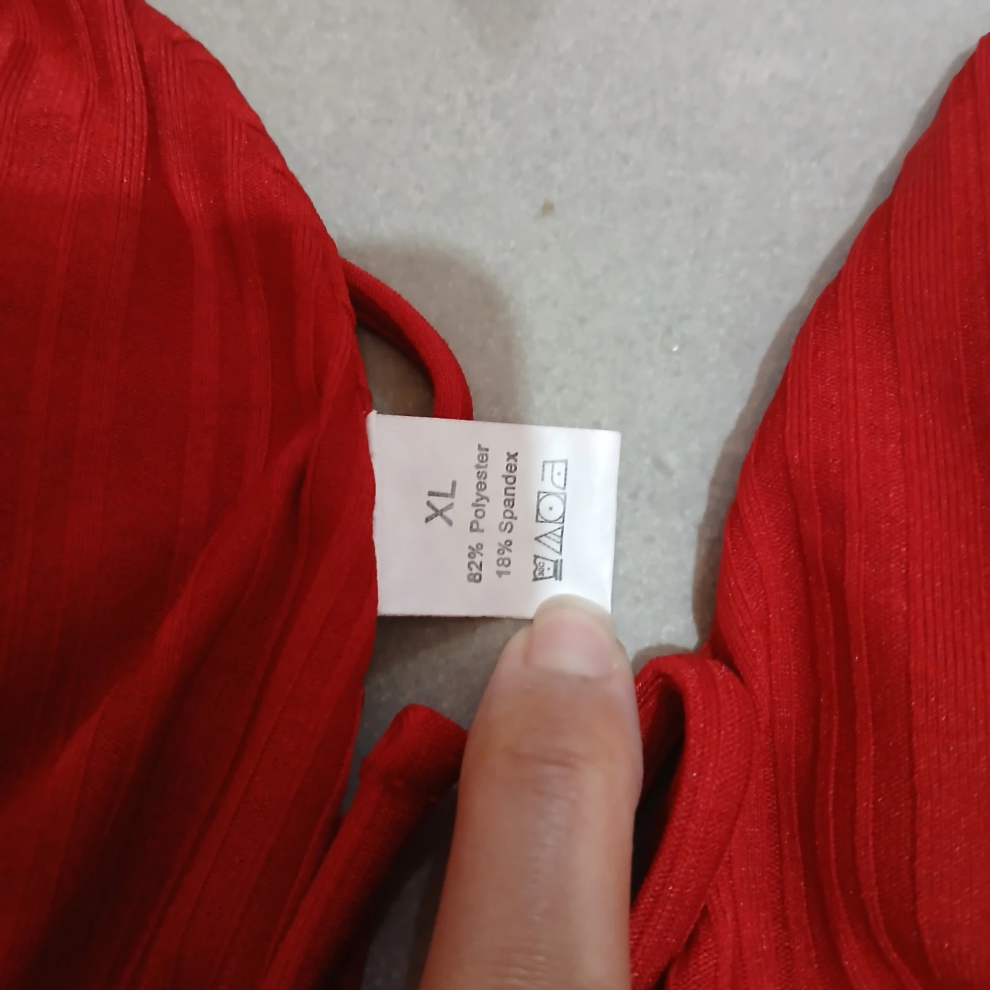 ⚽ Red Bikini Swimsuit - photo 2