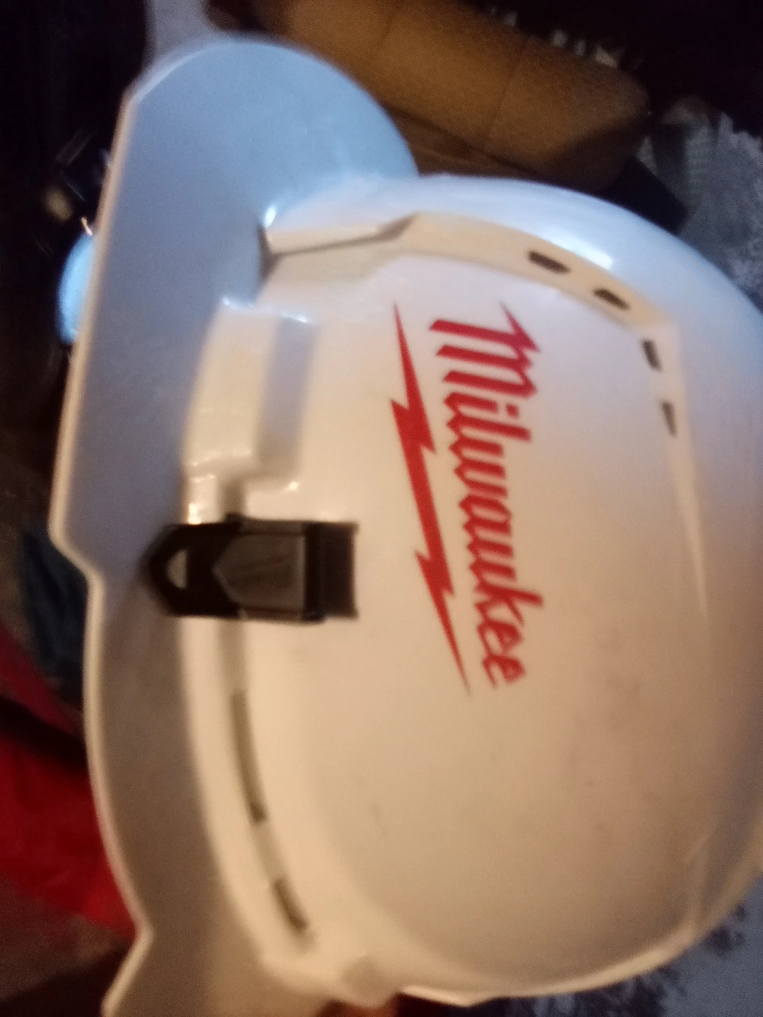 Milwaukee White Hard Hat