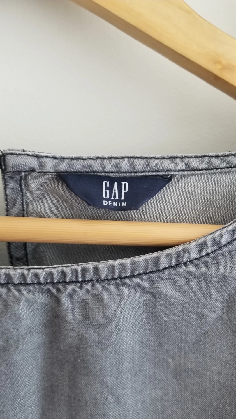 Gap Denim Bell Sleeve Top/Blouse Size XS⚽️ - photo 5