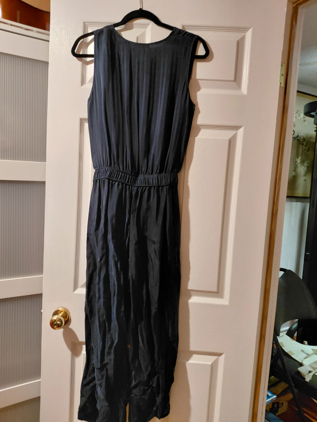 Club Monaco Navy Striped Jumpsuit Size 2 - photo 2