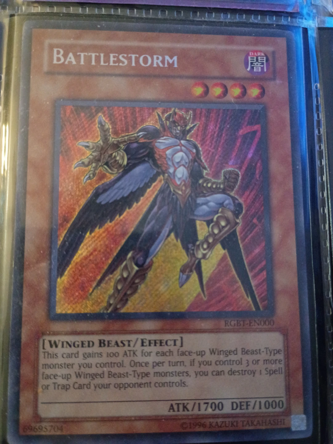 Yu-Gi-Oh! Battlestorm Trading Card⚽