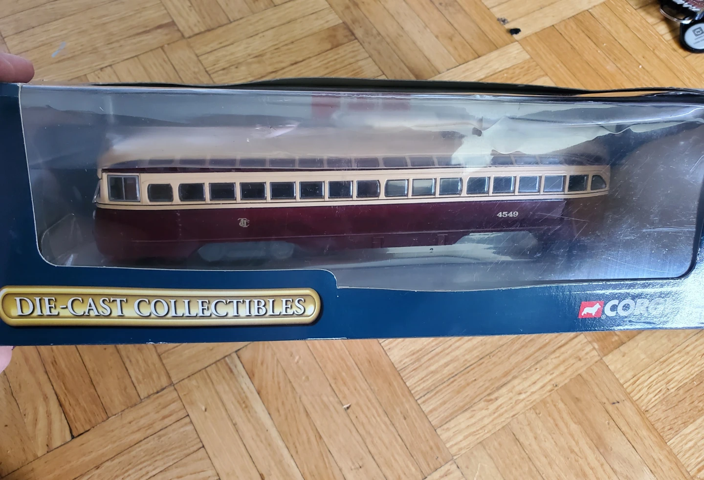 This is a Corgi Die-Cast Collectibles TTC PCC Streetcar