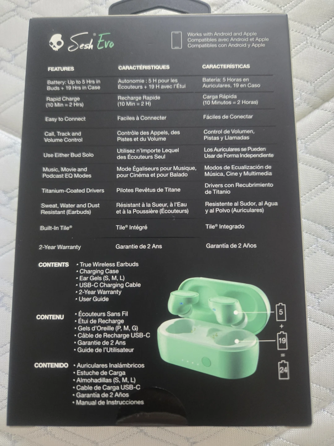 Skullcandy Sesh Evo Truly Wireless Earbuds