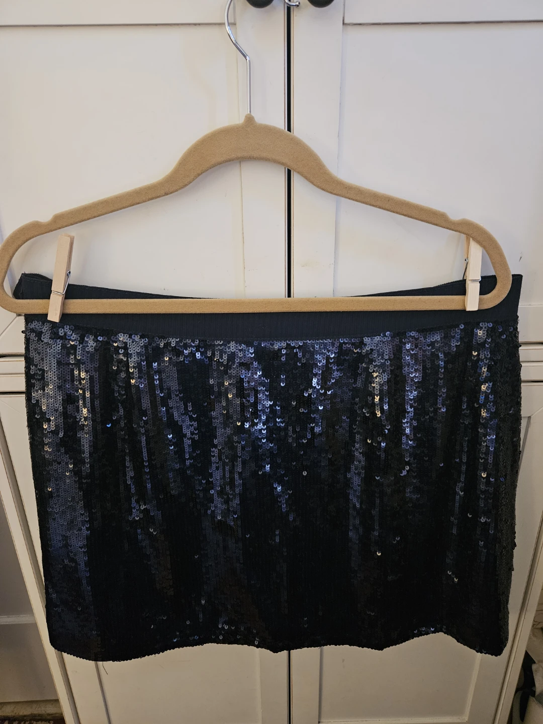 J. Crew Collection Black Sequin Skirt Size 12 - photo 2