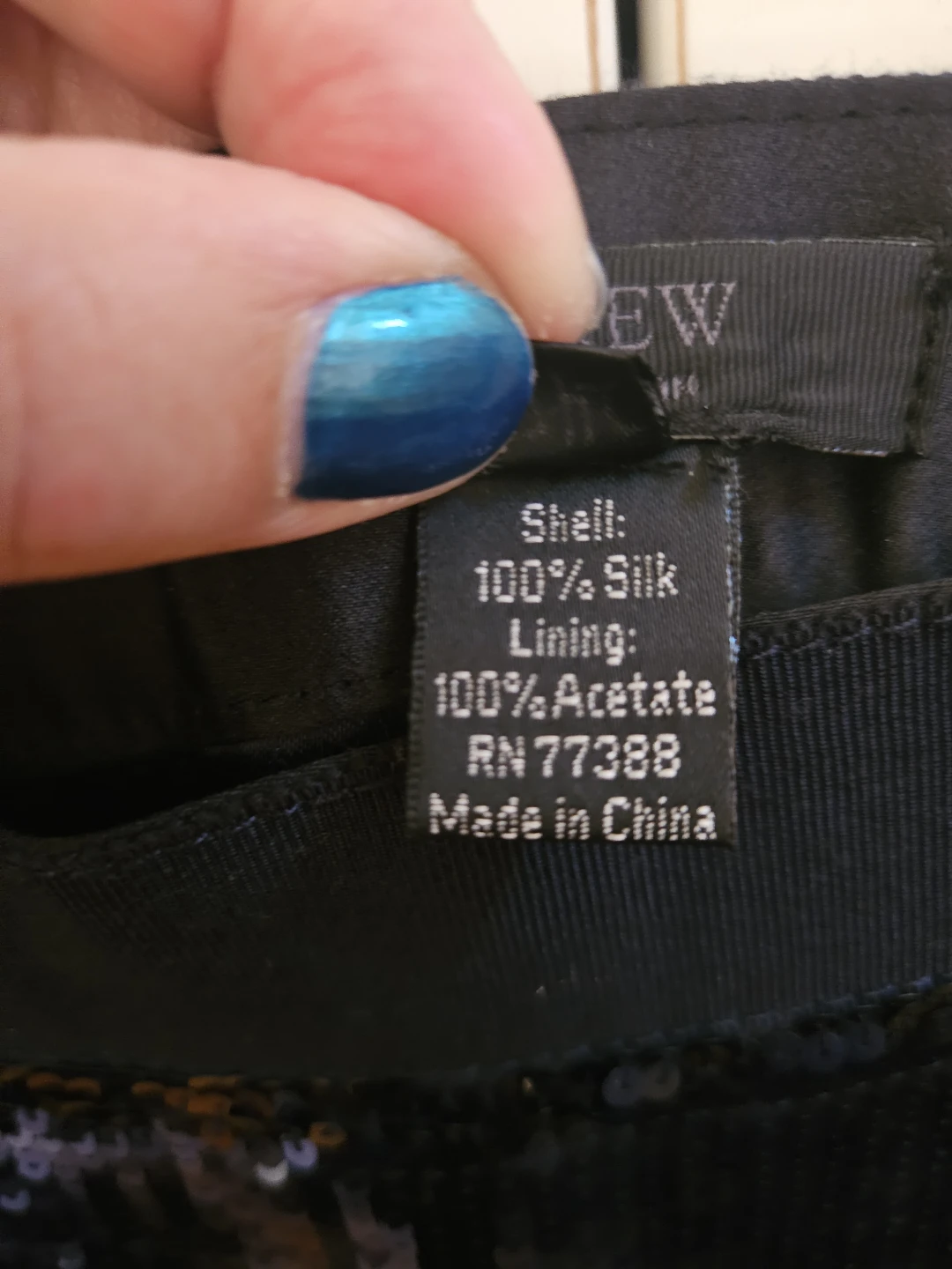 J. Crew Collection Black Sequin Skirt Size 12 - photo 4