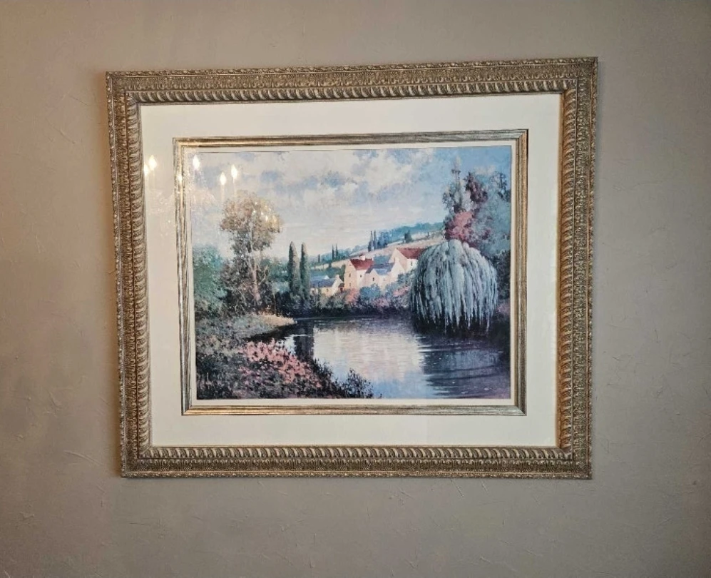 Summer at Limoux Framed Art