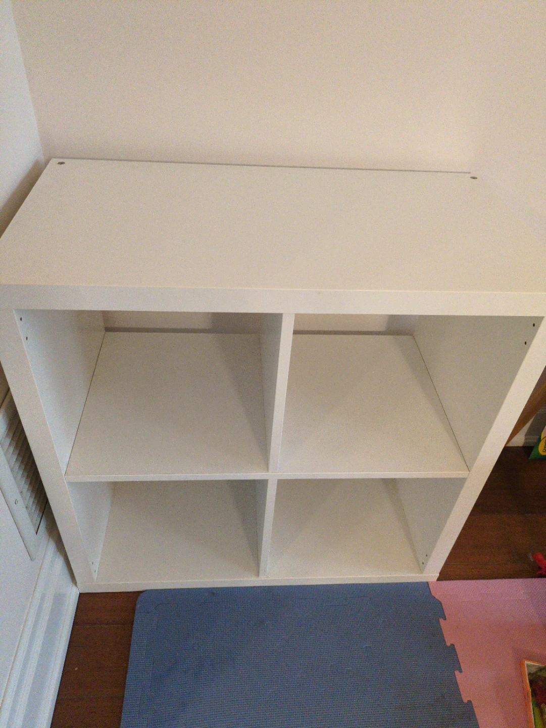 IKEA Assembled White Kallax 4-Cube - photo 3