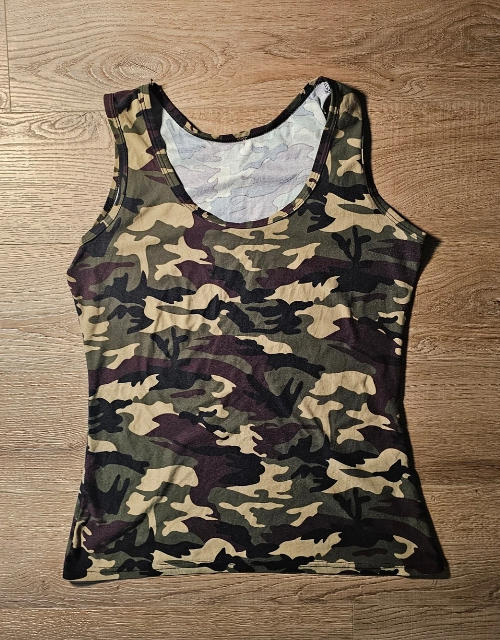 Camouflage Tank Top