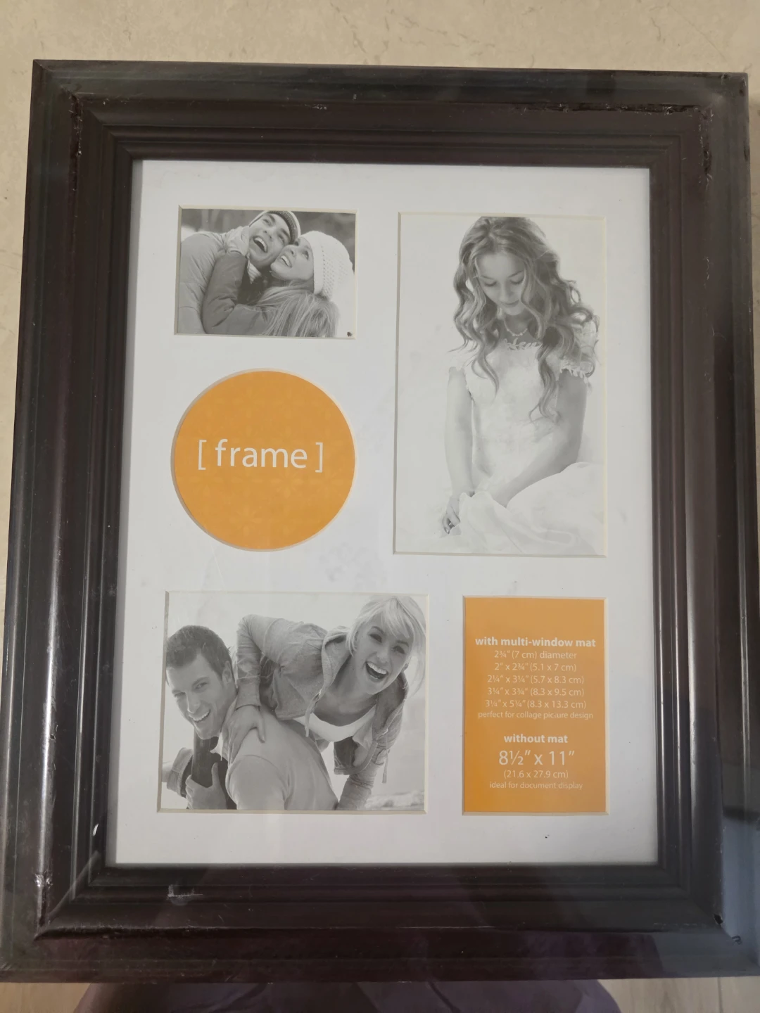 Collage Picture Frame 8.5" x 11"
