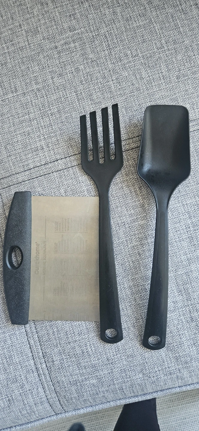 Dough Scraper, Fork & Spoon Set