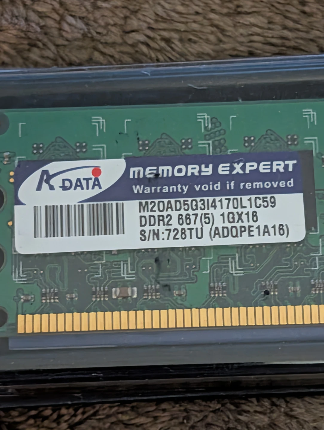 Adata DDR2 2GB RAM Module
