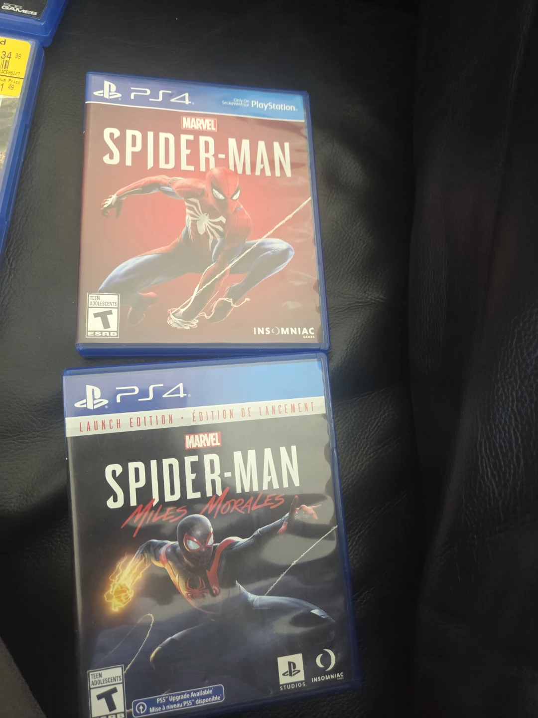 Marvel Spider-Man & Spider-Man Miles Morales PS4 Games