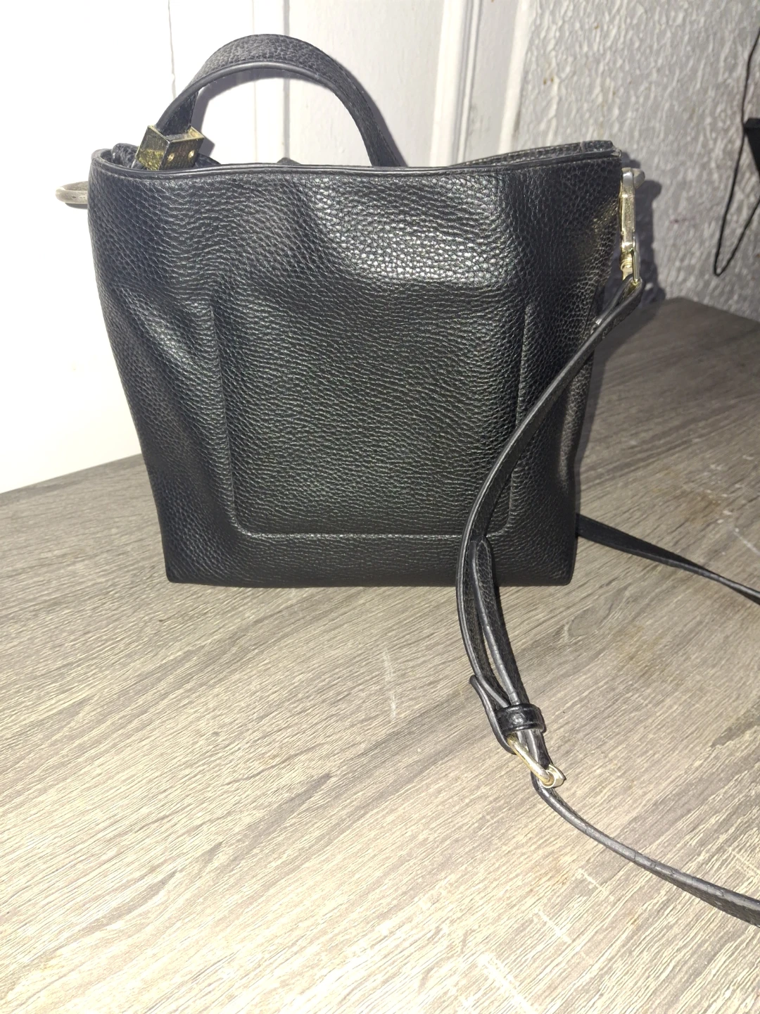 Steve Madden Black Leather Tote Handbag - photo 5