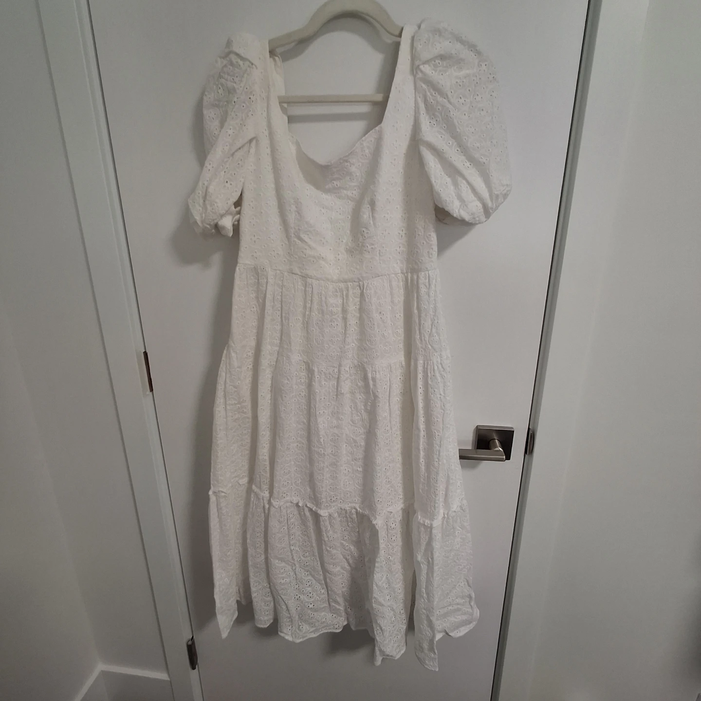 MOTF White Eyelet Dress