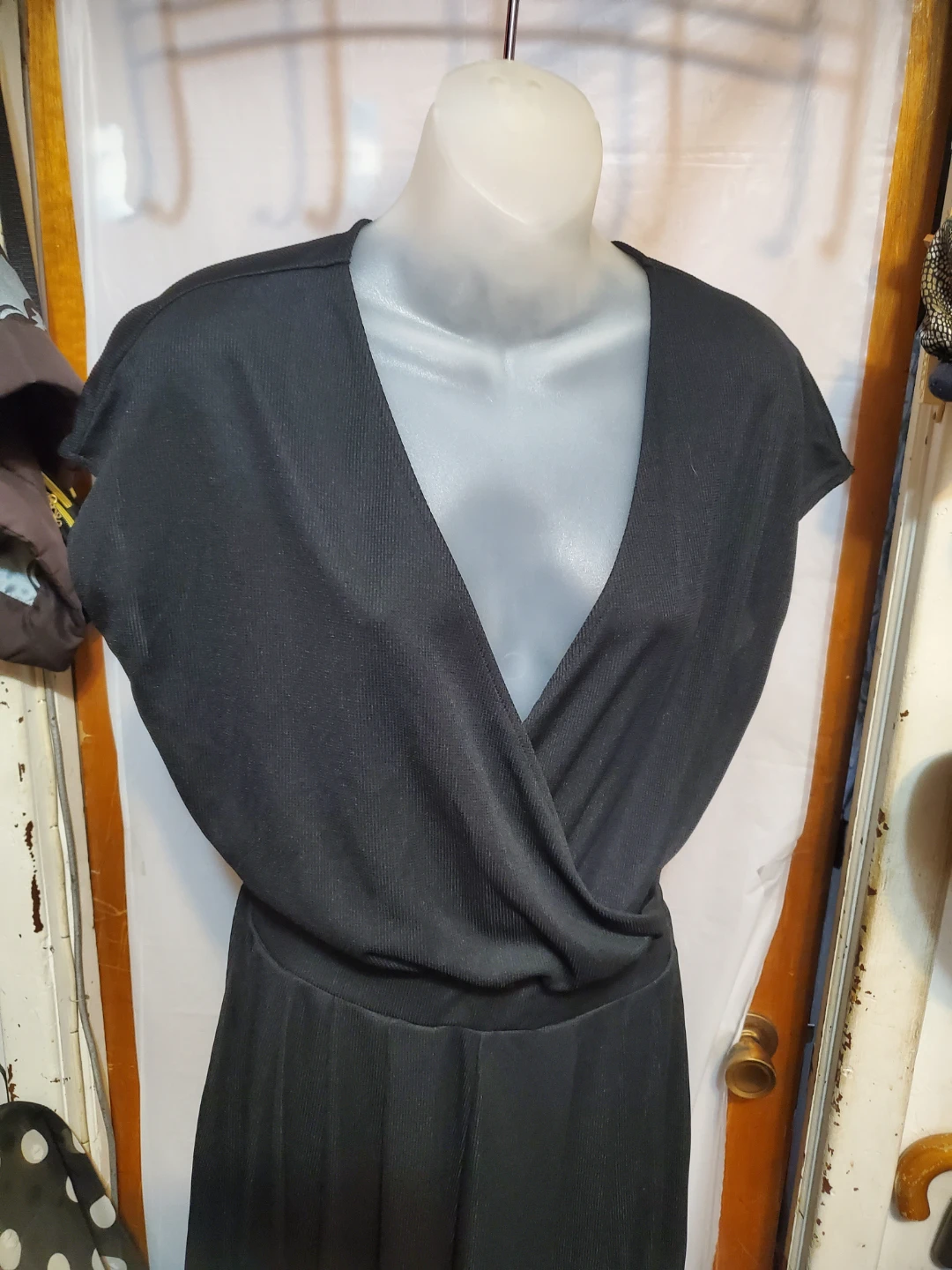 HALARA Black Wide Leg Jumpsuit Size S - photo 5
